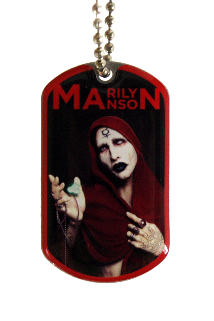 Жетон RockMerch Marilyn Manson - фото 2 - rockbunker.ru