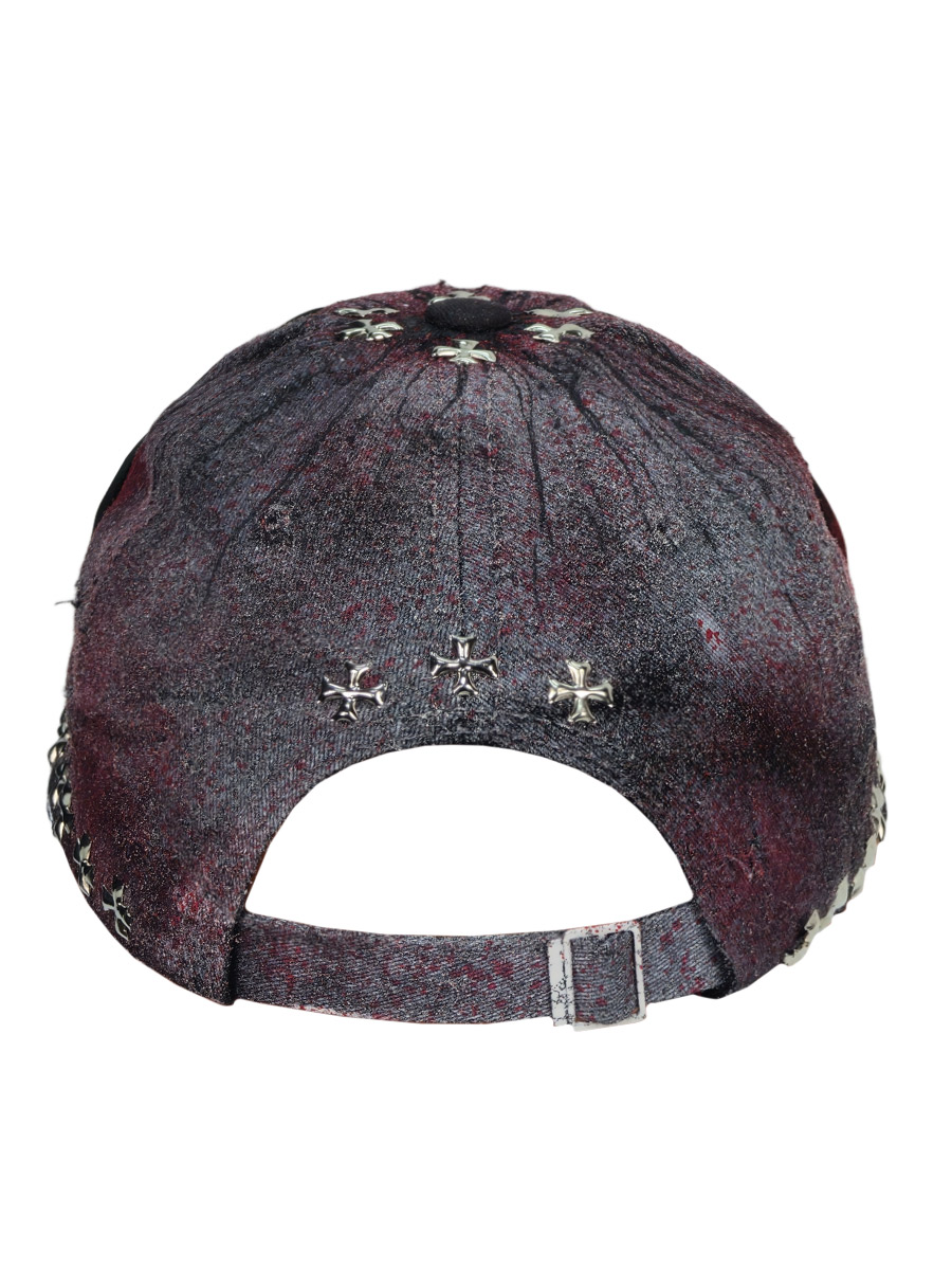 Кепка кастомная Blood - фото 3 - rockbunker.ru