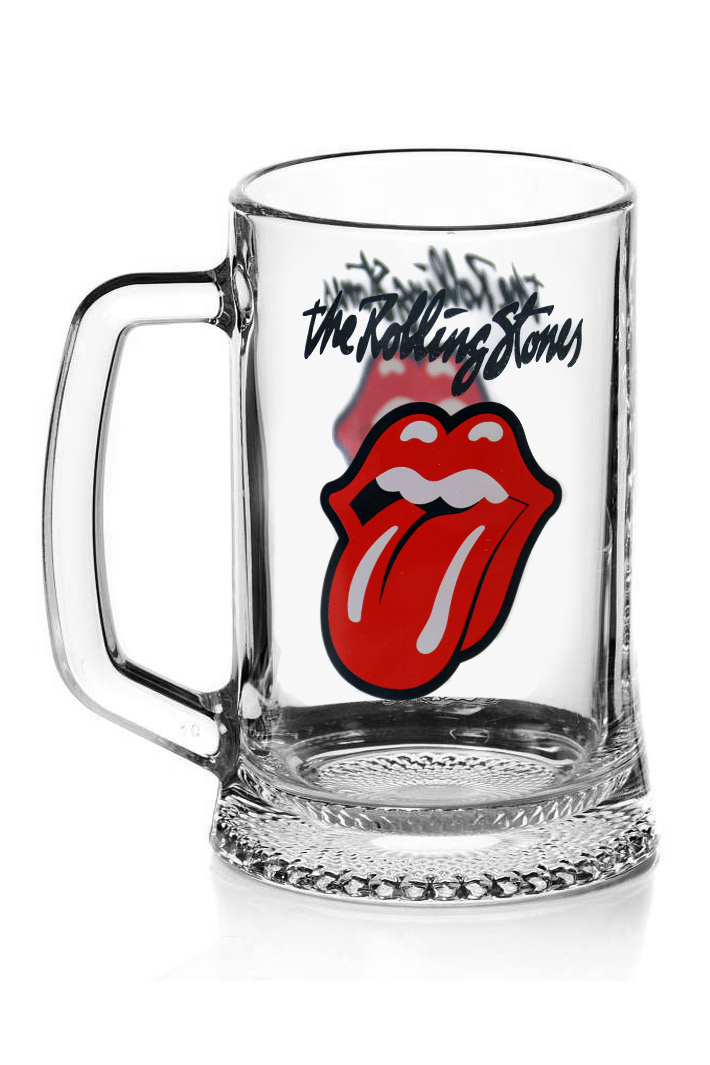 Кружка пивная RockMerch The Rolling Stones - фото 1 - rockbunker.ru