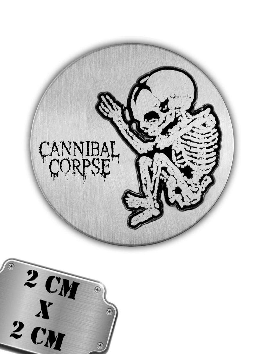 Значок-пин Cannibal Corpse - фото 1 - rockbunker.ru