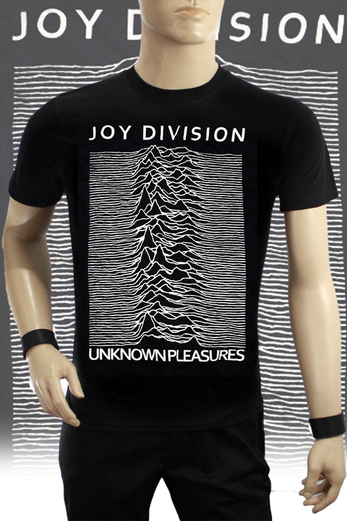 Футболка Joy Division Unknown Pleasures - фото 1 - rockbunker.ru