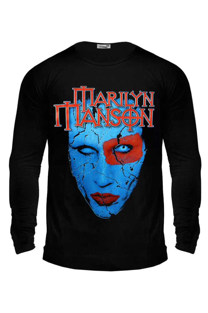 Лонгслив Antickrisa Superstar Marilyn Manson - фото 1 - rockbunker.ru