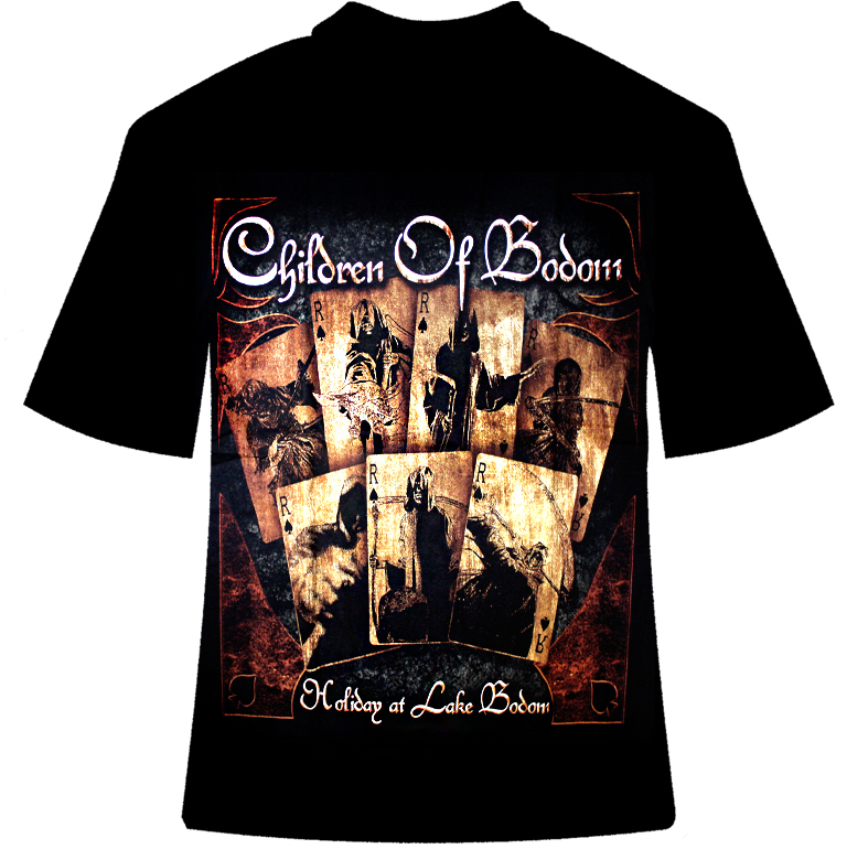 Футболка Hot Rock Children of Bodom Holiday At Lake Bodom - фото 1 - rockbunker.ru