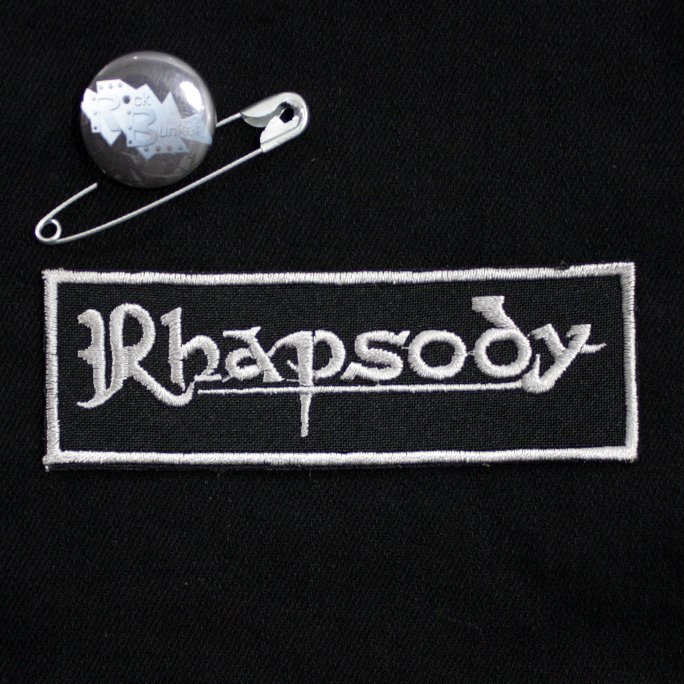 Нашивка Rhapsody - фото 1 - rockbunker.ru