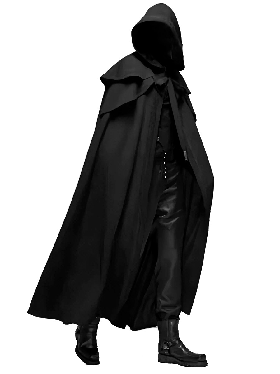 Мантия черная - фото 1 - rockbunker.ru