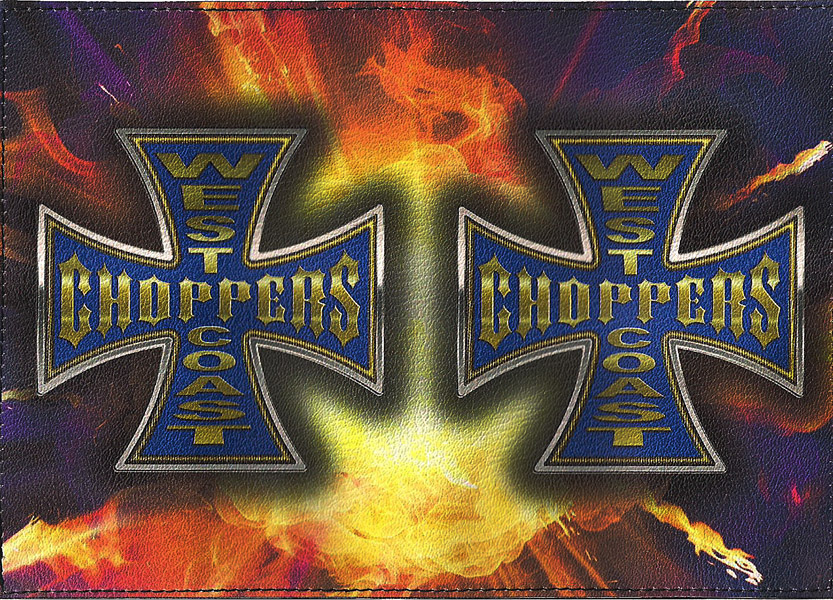 Обложка West Coast Choppers для паспорта - фото 1 - rockbunker.ru