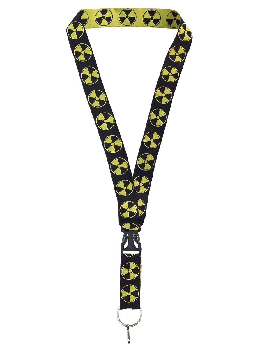 Ремешок для ключей Радиация - фото 1 - rockbunker.ru
