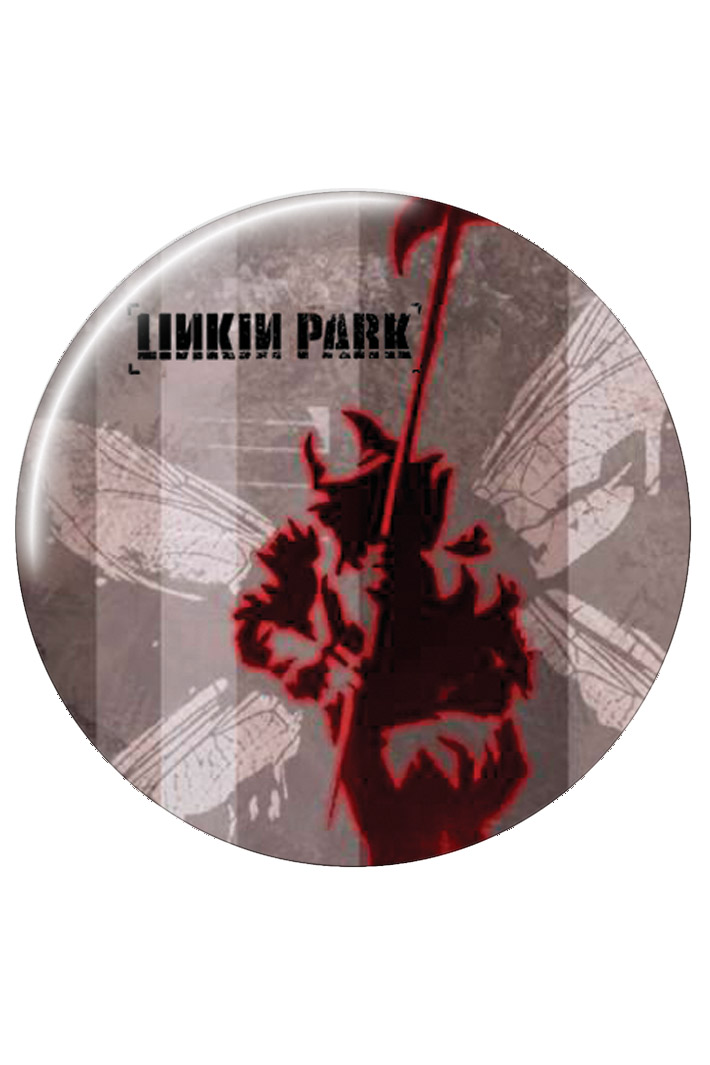 Значок RockMerch Linkin Park Hybrid Theory - фото 1 - rockbunker.ru