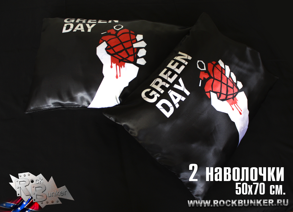 Постельное белье Green Day - фото 2 - rockbunker.ru