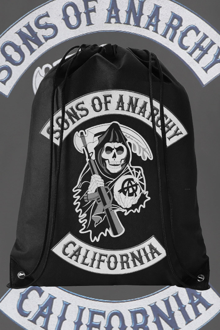 Мешок заплечный Sons Of Anarchy - фото 2 - rockbunker.ru