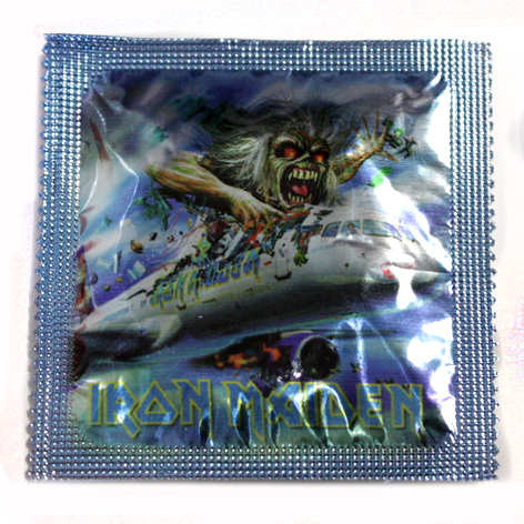 Презерватив RockMerch Iron Maiden - фото 2 - rockbunker.ru