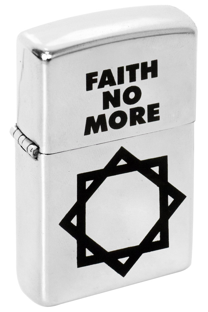 Зажигалка с гравировкой Faith No More - фото 1 - rockbunker.ru