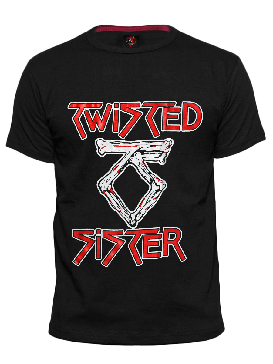 Футболка RockMerch Twisted Sister - фото 1 - rockbunker.ru