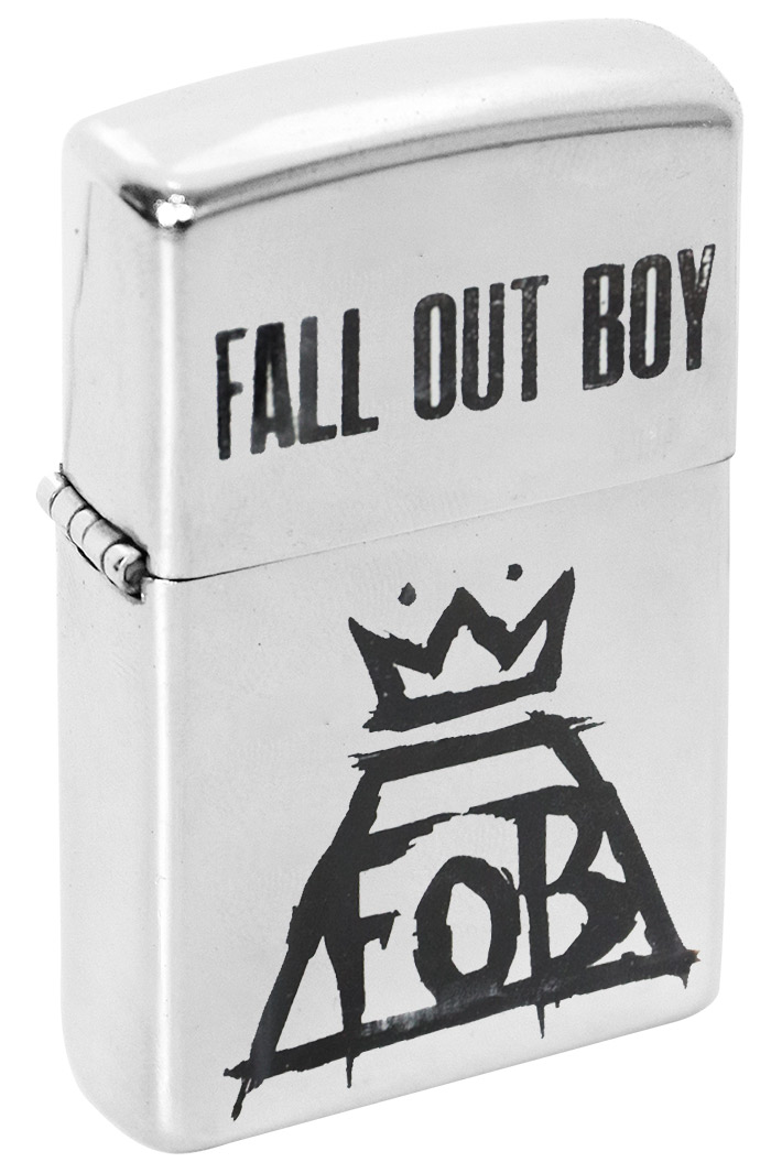 Зажигалка с гравировкой Fall Out Boy - фото 1 - rockbunker.ru