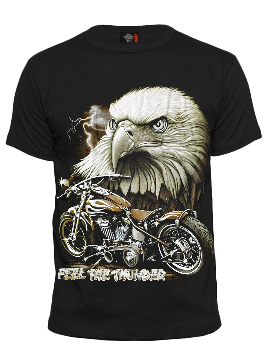 Футболка Rock Eagle Feel The Thunder - фото 1 - rockbunker.ru