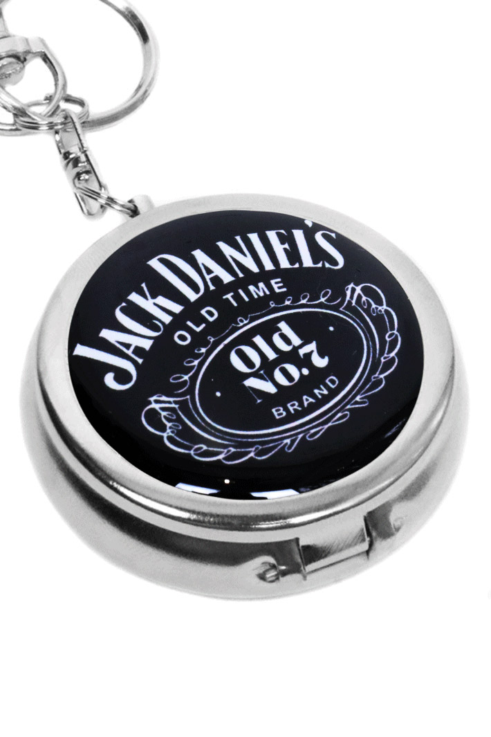 Пепельница походная Rock Merch Jack Daniels - фото 1 - rockbunker.ru