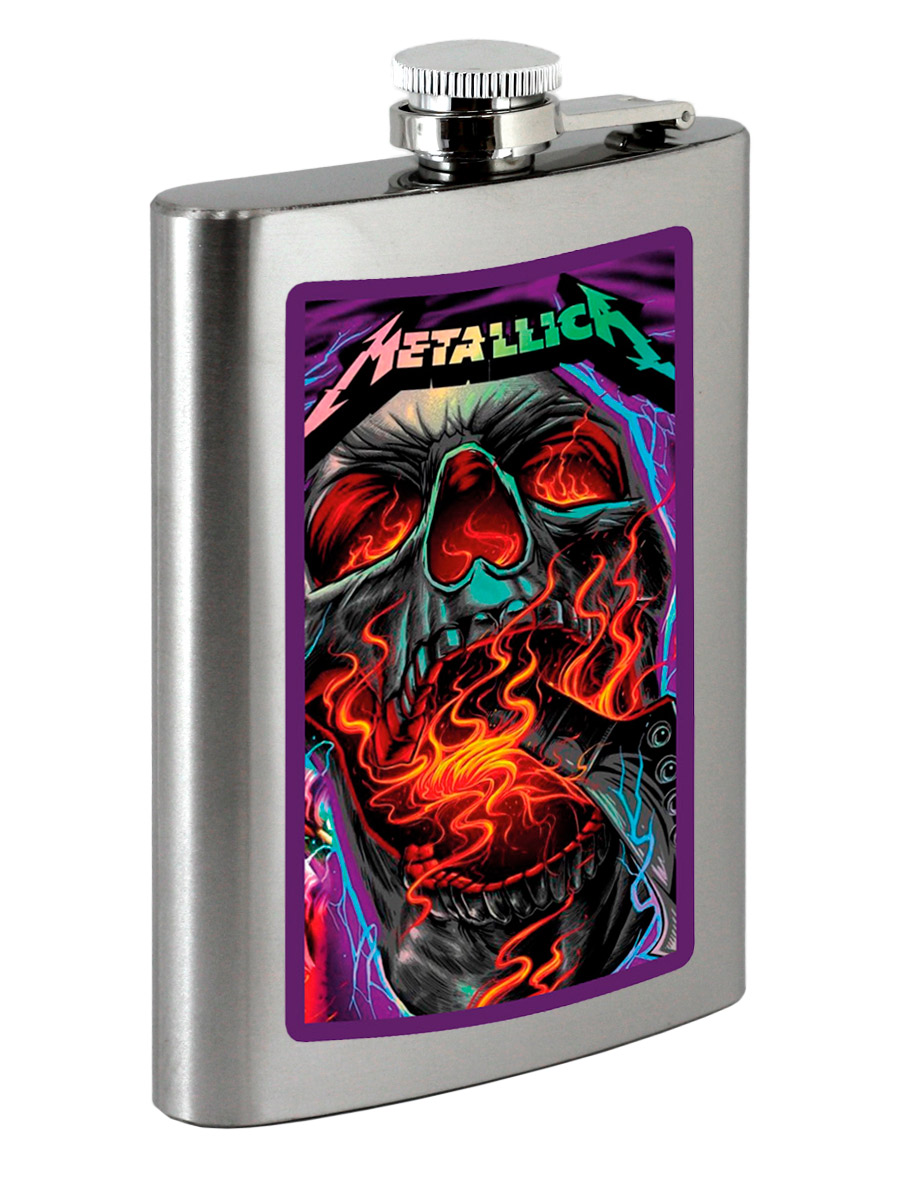 Фляга RockMerch Metallica - фото 1 - rockbunker.ru