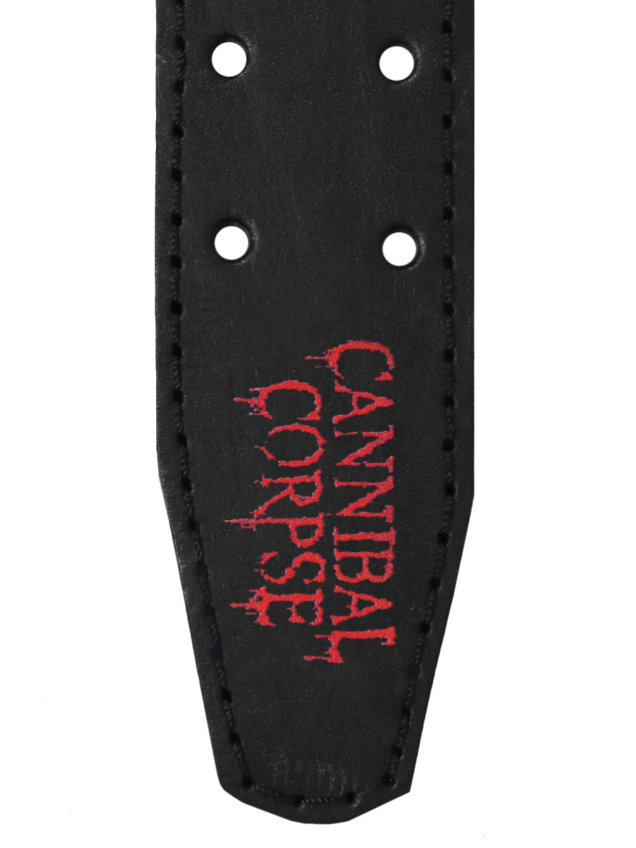 Ремень с аэрографией 45 мм RockMerch Cannibal Corpse - фото 3 - rockbunker.ru