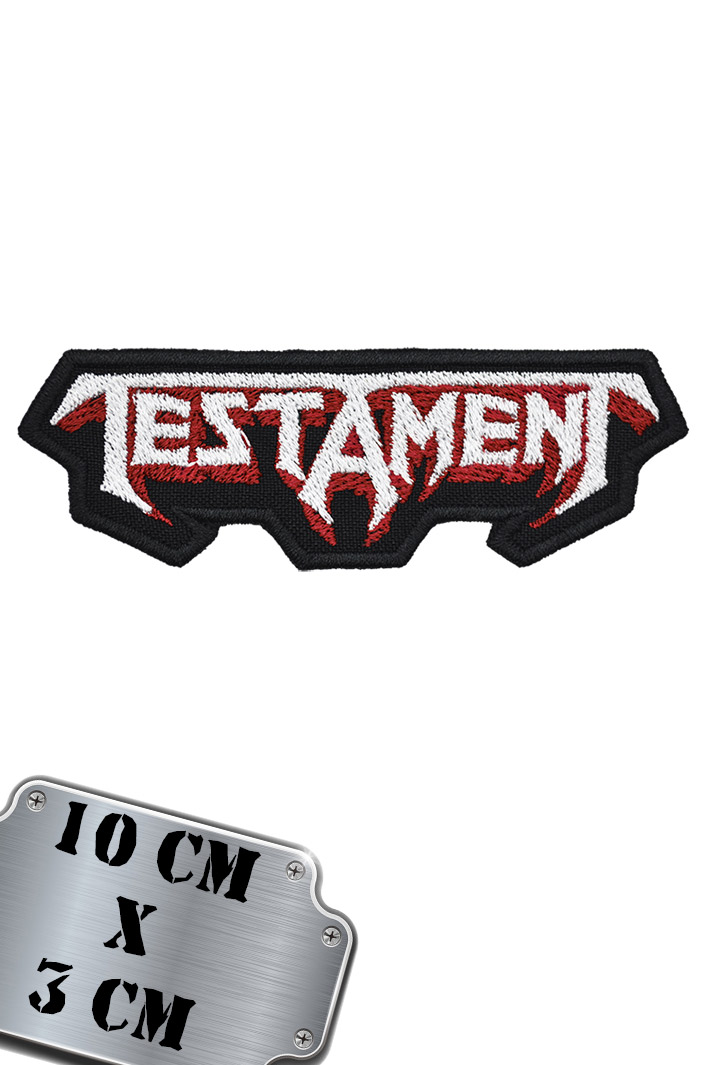 Нашивка Testament - фото 2 - rockbunker.ru