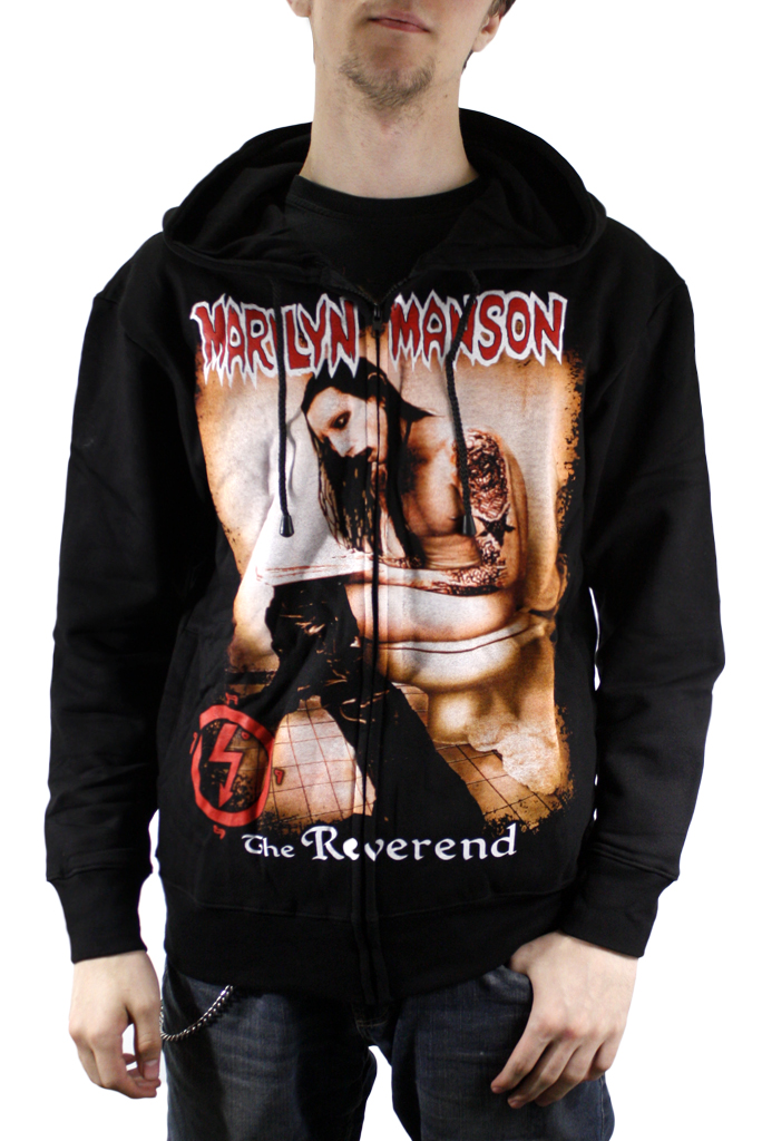 Толстовка Hot Rock Marilyn Manson The Reverend - фото 1 - rockbunker.ru