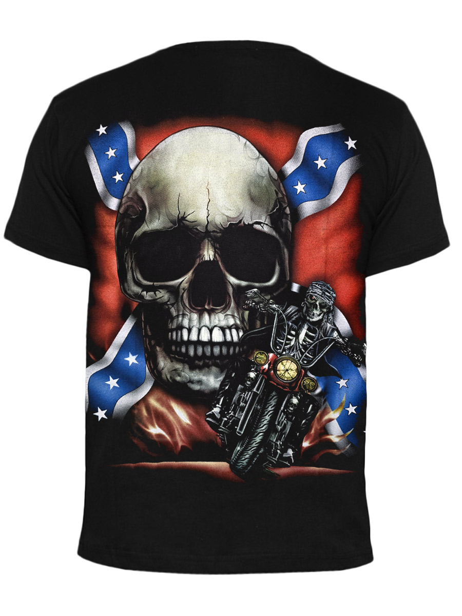 Футболка Rock Chang Череп - фото 2 - rockbunker.ru