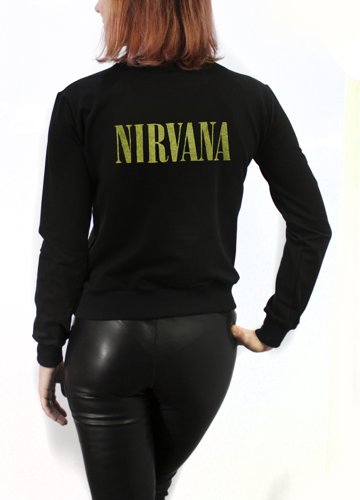 Свитшот RockMerch Nirvana - фото 2 - rockbunker.ru