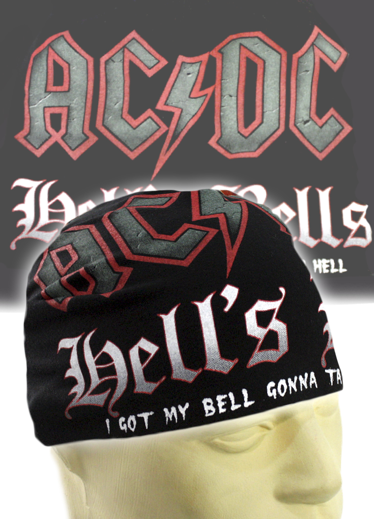 Шапка Rock Eagle AC DC Hells Bells - фото 1 - rockbunker.ru