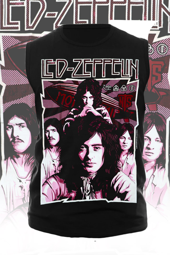 Майка New Type System Led Zeppelin - фото 1 - rockbunker.ru