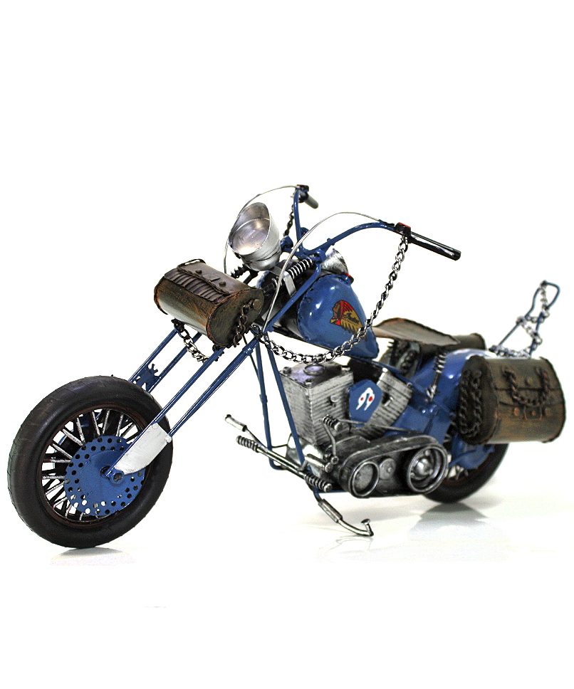 Сувенирная модель Мотоцикл ручной работы Indian - фото 2 - rockbunker.ru