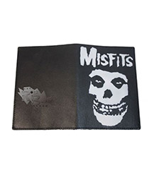 Обложка на паспорт Misfits кожаная - фото 2 - rockbunker.ru