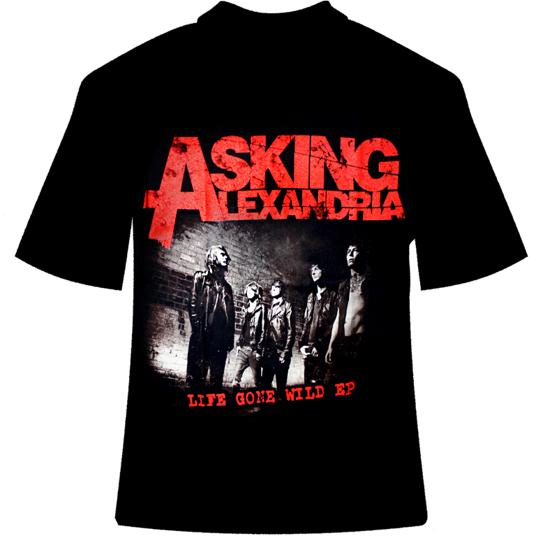 Футболка Hot Rock Asking Alexandria Life Gone Wild - фото 1 - rockbunker.ru