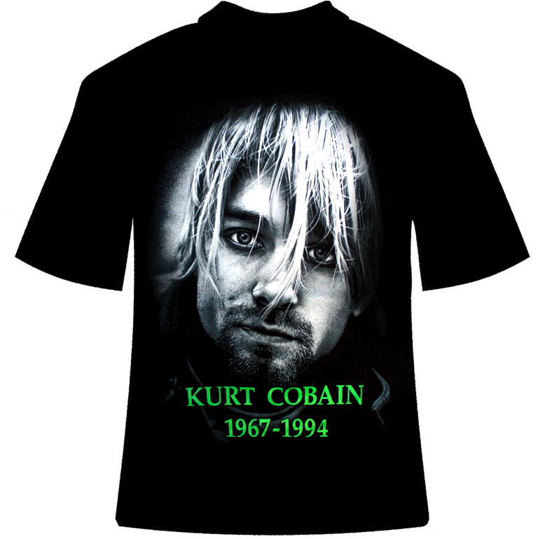 Футболка Hot Rock Kurt Cobain - фото 1 - rockbunker.ru