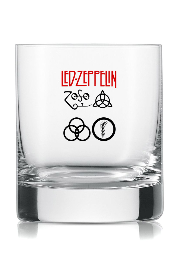 Стакан для виски Rock Merch Led Zeppelin - фото 1 - rockbunker.ru
