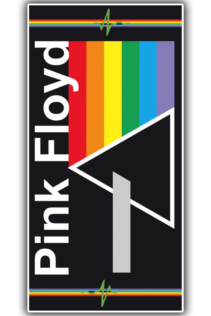 Полотенце Pink Floyd - фото 1 - rockbunker.ru