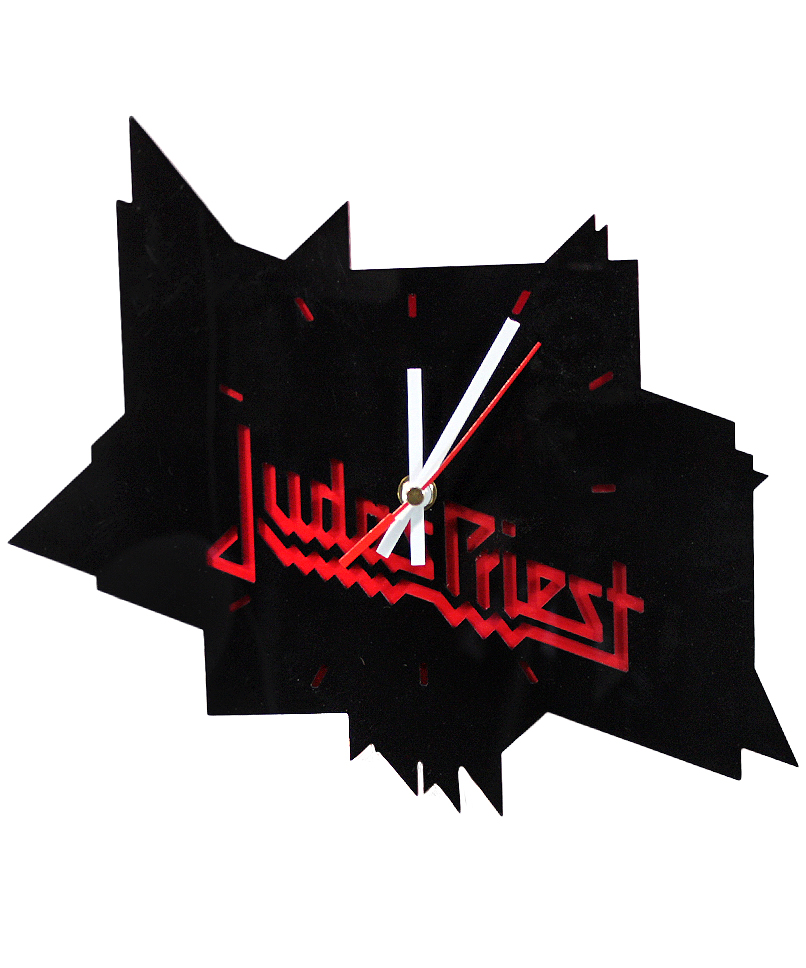 Часы настенные Judas Priest - фото 1 - rockbunker.ru