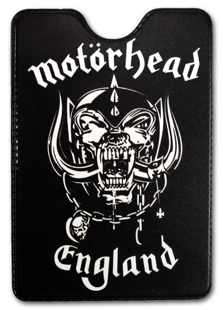 Обложка для проездного RockMerch Motorhead England - фото 1 - rockbunker.ru