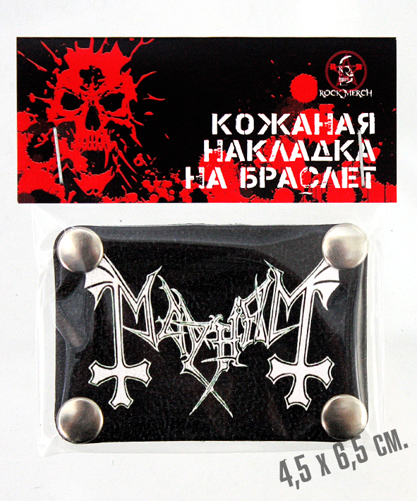 Накладка на браслет RockMerch Mayhem - фото 3 - rockbunker.ru
