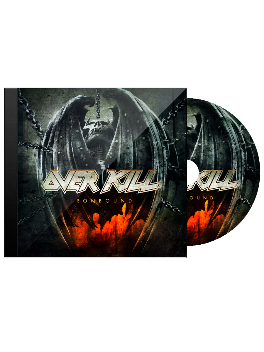 CD Диск Overkill Ironbound - фото 1 - rockbunker.ru