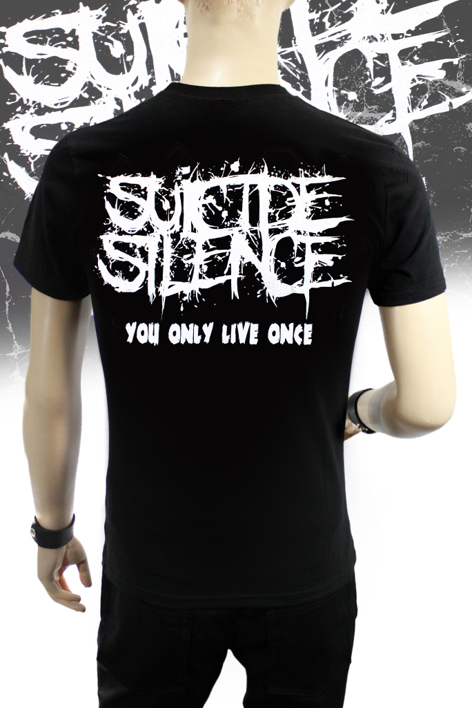 Футболка Suicide Silence You only live once - фото 2 - rockbunker.ru