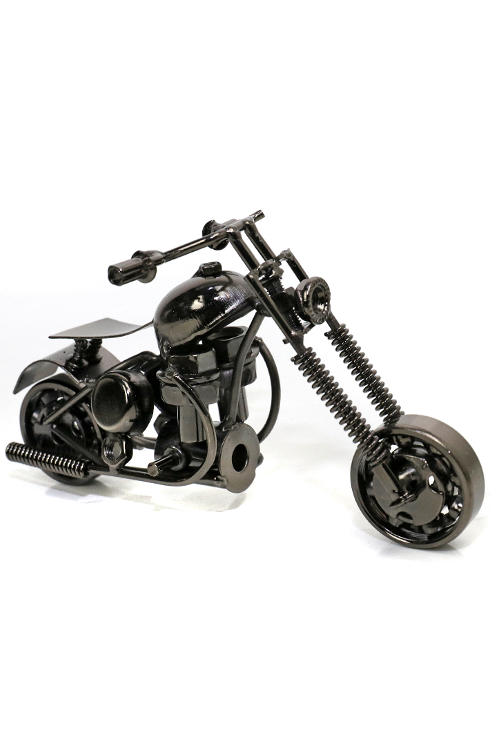 Сувенирная модель Мотоцикл ручной работы МРС041 - фото 2 - rockbunker.ru