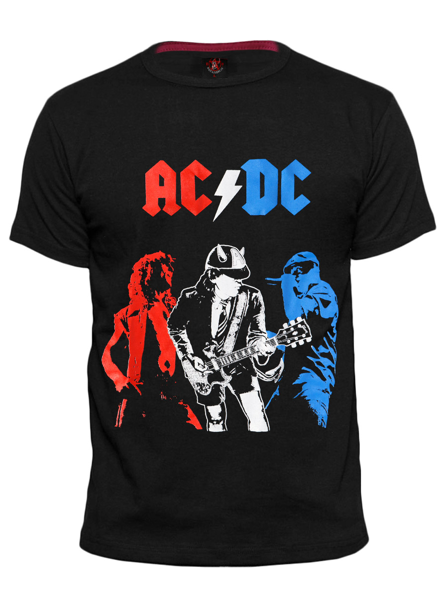 Футболка RockMerch AC/DC - фото 1 - rockbunker.ru