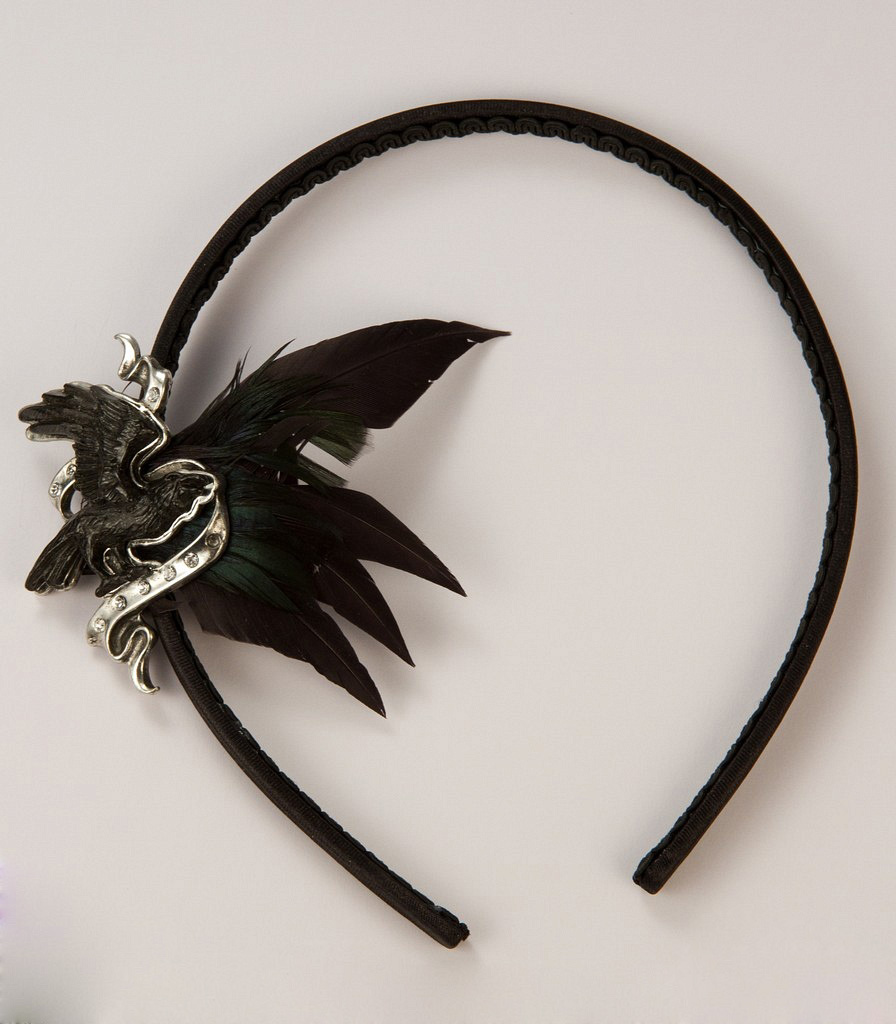 Обруч для волос HB3 Corvus - фото 1 - rockbunker.ru