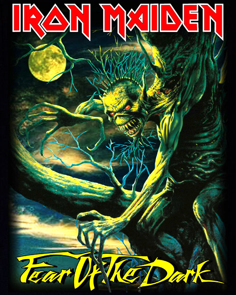 Нашивка Iron Maiden Fear of the Dark - фото 1 - rockbunker.ru