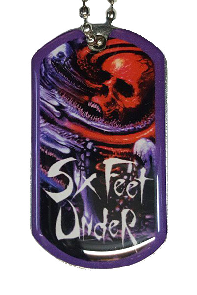 Жетон RockMerch Six Feet Under - фото 1 - rockbunker.ru