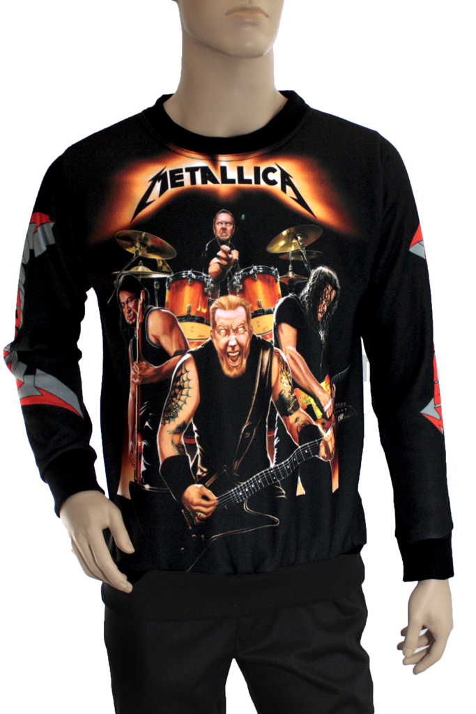 Свитшот Metallica - фото 1 - rockbunker.ru