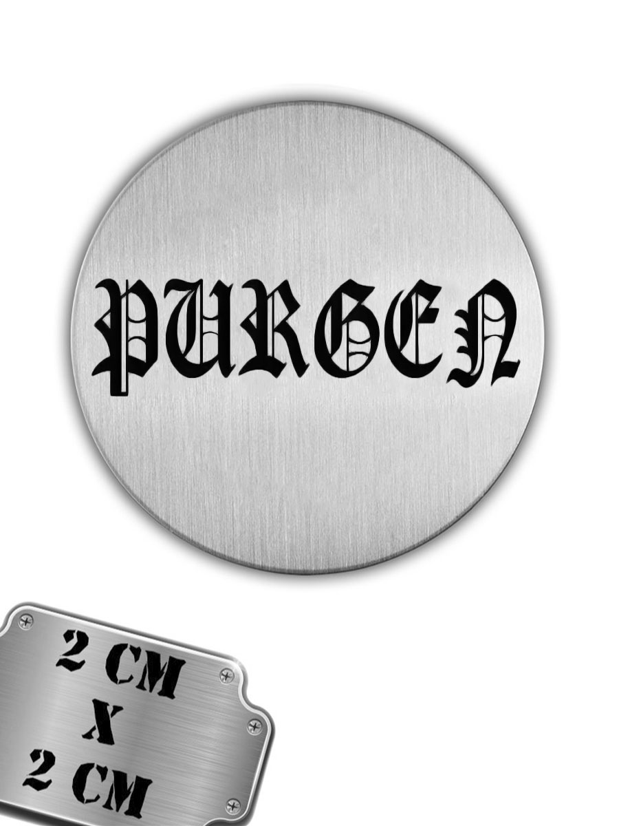 Значок-пин Purgen - фото 1 - rockbunker.ru