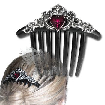 Гребень Alchemy Gothic HC3 Claddagh - фото 1 - rockbunker.ru