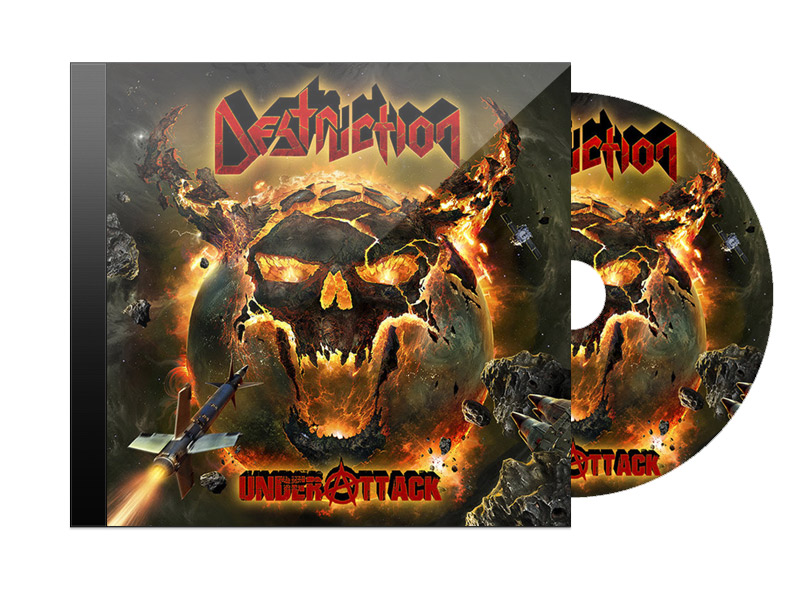 CD Диск Destruction Under attack - фото 1 - rockbunker.ru
