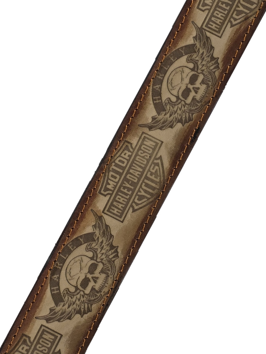 Ремень Харлей 5-2 - фото 2 - rockbunker.ru