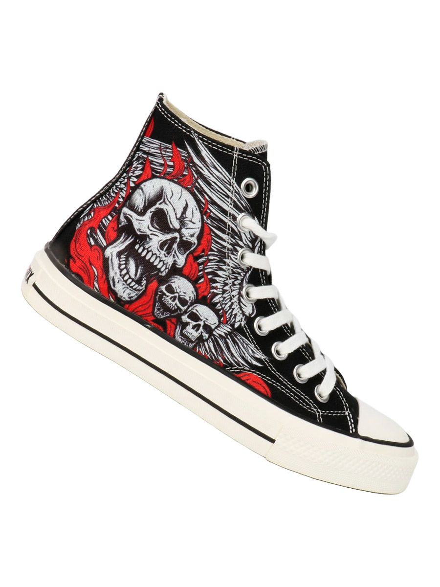 Кеды Triggerix 8 блоков RedSkull - фото 2 - rockbunker.ru